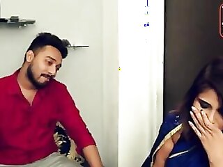 18 year old desi babe with big tits gets fucked by her boss